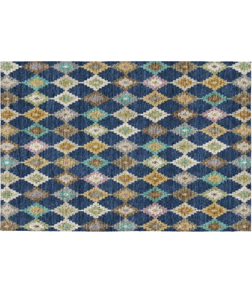 Dalyn Kenner Blue KN10 1ft.8in. x 2ft.6in. Rect. Rug