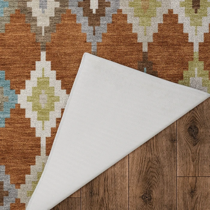 Dalyn Kenner Orange KN10 2ft.6in. x 3ft.10in. Rect. Rug