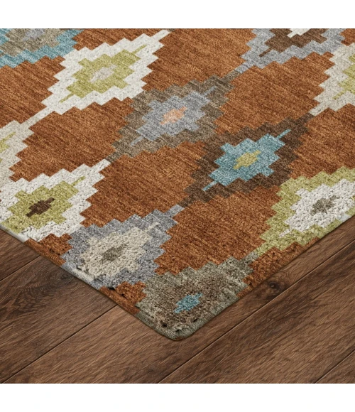 Dalyn Kenner Orange KN10 1ft.8in. x 2ft.6in. Rect. Rug