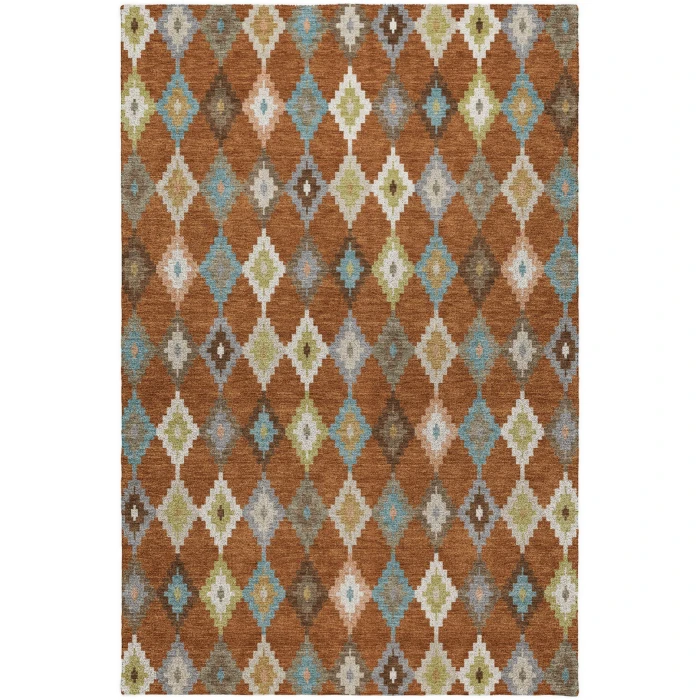 Dalyn Kenner Orange KN10 2ft.6in. x 3ft.10in. Rect. Rug