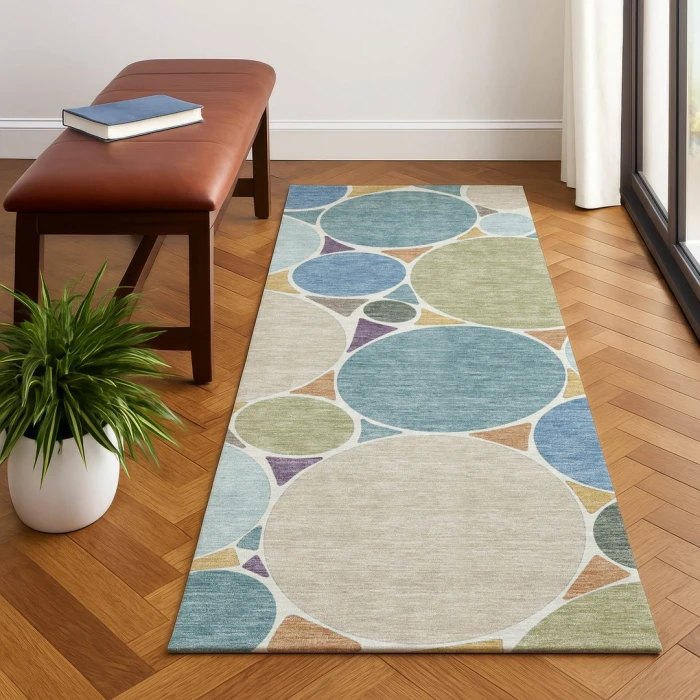 Dalyn Kenner Multi KN1 2ft.3in. x 7ft.6in. Rect. Rug