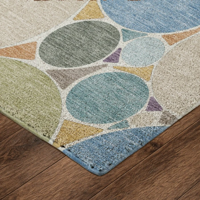 Dalyn Kenner Multi KN1 8ft. x 8ft. Round Rug