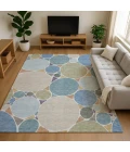 Dalyn Kenner Multi KN1 6ft.6in. x 9ft.6in. Rect. Rug