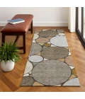 Dalyn Kenner Brown KN1 2ft.3in. x 7ft.6in. Rect. Rug