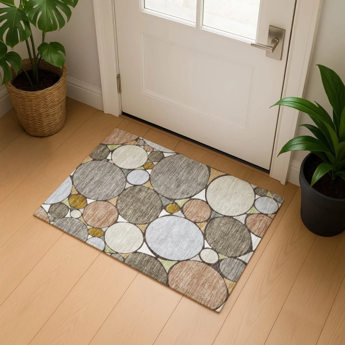 Dalyn Kenner Brown KN1 1ft.8in. x 2ft.6in. Rect. Rug