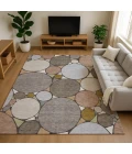 Dalyn Kenner Brown KN1 2ft.6in. x 3ft.10in. Rect. Rug