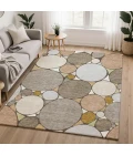 Dalyn Kenner Brown KN1 2ft.6in. x 3ft.10in. Rect. Rug