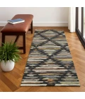 Dalyn Kenner Black KN2 2ft.3in. x 7ft.6in. Rect. Rug