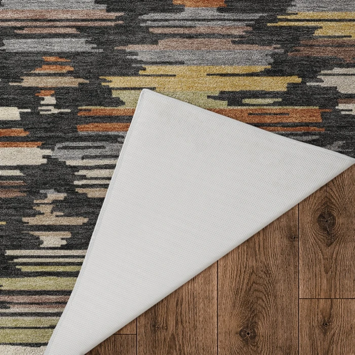 Dalyn Kenner Black KN2 2ft.3in. x 7ft.6in. Rect. Rug