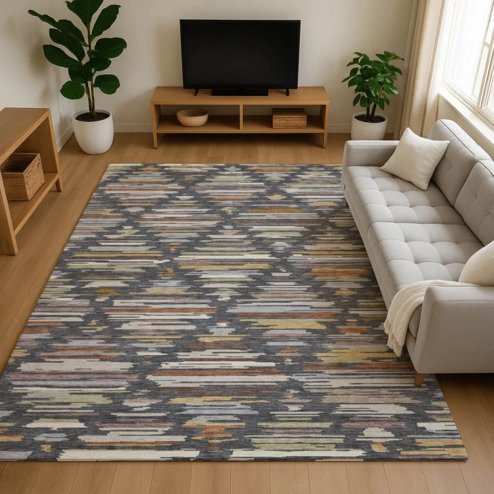 Dalyn Kenner Gray KN2 8ft. x 10ft. Rect. Rug