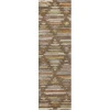 Dalyn Kenner Brown KN2 2ft.3in. x 7ft.6in. Rect. Rug