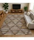 Dalyn Kenner Brown KN2 2ft.6in. x 3ft.10in. Rect. Rug