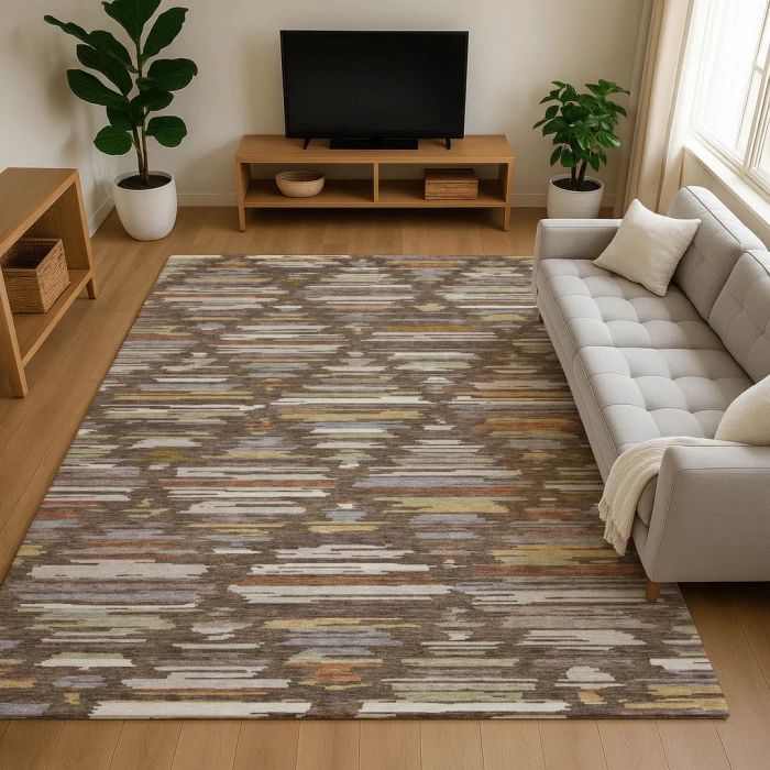 Dalyn Kenner Brown KN2 2ft.6in. x 3ft.10in. Rect. Rug