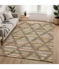 Dalyn Kenner Brown KN2 2ft.6in. x 3ft.10in. Rect. Rug