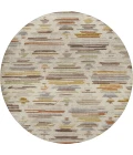Dalyn Kenner Ivory KN2 8ft. x 8ft. Round Rug