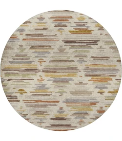Dalyn Kenner Ivory KN2 8ft. x 8ft. Round Rug