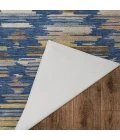 Dalyn Kenner Blue KN2 8ft. x 8ft. Round Rug