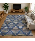 Dalyn Kenner Blue KN2 5ft. x 7ft.6in. Rect. Rug