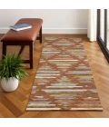 Dalyn Kenner Orange KN2 2ft.3in. x 7ft.6in. Rect. Rug
