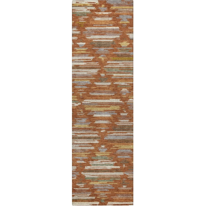 Dalyn Kenner Orange KN2 2ft.3in. x 7ft.6in. Rect. Rug