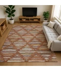 Dalyn Kenner Orange KN2 6ft.6in. x 9ft.6in. Rect. Rug