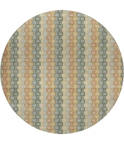 Dalyn Kenner Green KN3 8ft. x 8ft. Round Rug