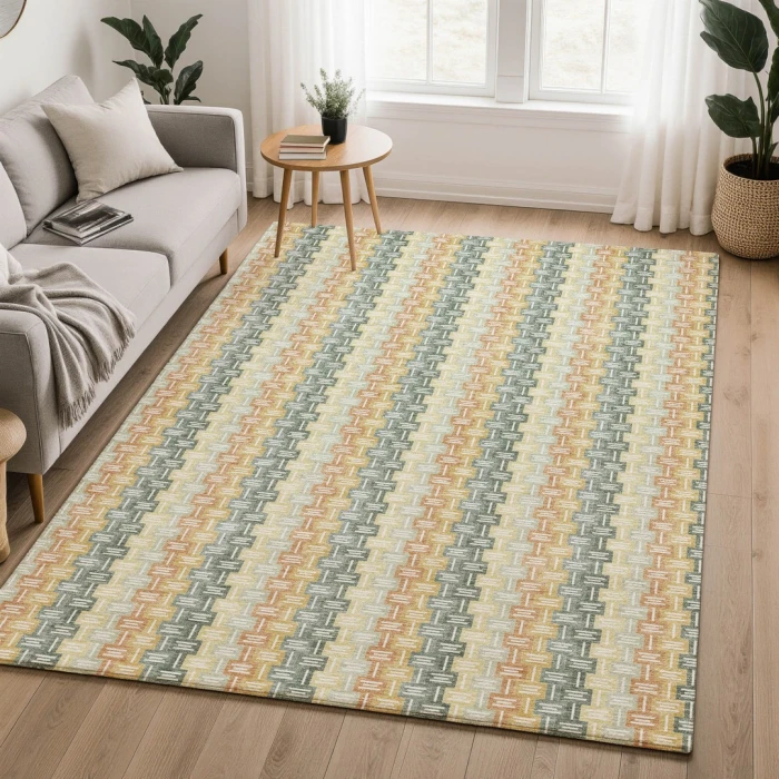 Dalyn Kenner Green KN3 8ft. x 10ft. Rect. Rug