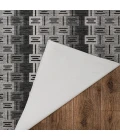 Dalyn Kenner Black KN3 6ft.6in. x 9ft.6in. Rect. Rug