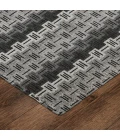 Dalyn Kenner Black KN3 6ft.6in. x 9ft.6in. Rect. Rug