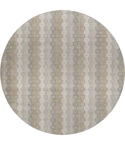 Dalyn Kenner Ivory KN3 8ft. x 8ft. Round Rug