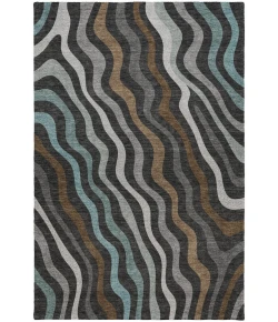 Dalyn Kenner Black KN4 8ft. x 10ft. Rect. Rug