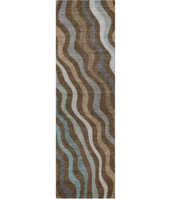 Dalyn Kenner Brown KN4 2ft.3in. x 7ft.6in. Rect. Rug