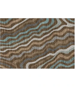 Dalyn Kenner Brown KN4 1ft.8in. x 2ft.6in. Rect. Rug