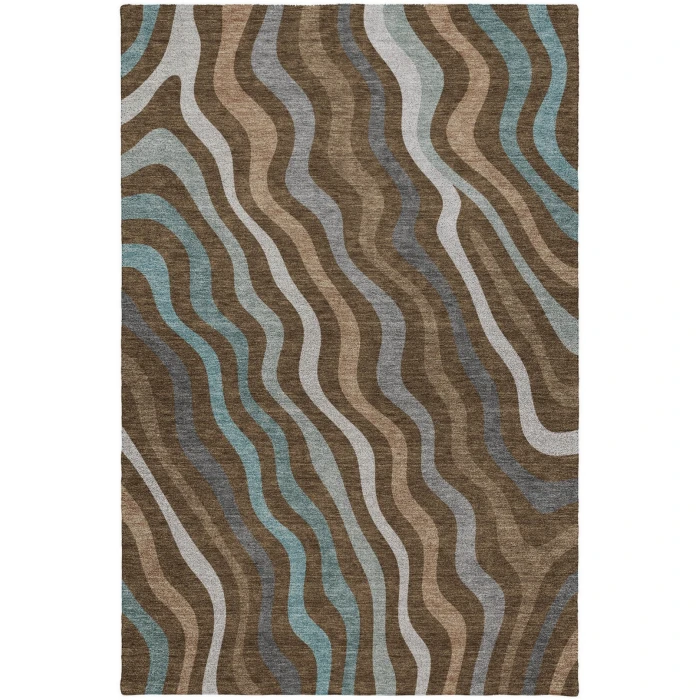 Dalyn Kenner Brown KN4 8ft. x 10ft. Rect. Rug