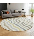 Dalyn Kenner Ivory KN4 8ft. x 8ft. Round Rug