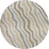 Dalyn Kenner Ivory KN4 8ft. x 8ft. Round Rug