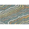 Dalyn Kenner Teal KN4 1ft.8in. x 2ft.6in. Rect. Rug