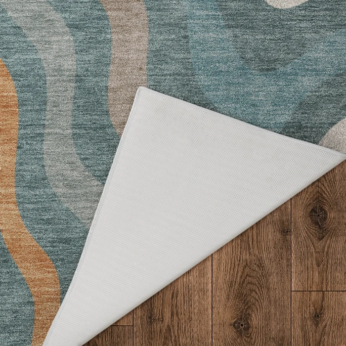 Dalyn Kenner Teal KN4 2ft.3in. x 7ft.6in. Rect. Rug