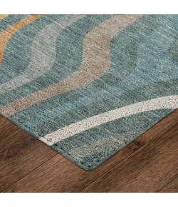Dalyn Kenner Teal KN4 2ft.3in. x 7ft.6in. Rect. Rug