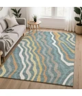 Dalyn Kenner Teal KN4 8ft. x 10ft. Rect. Rug