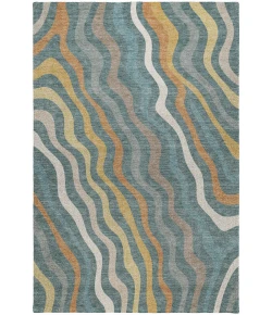Dalyn Kenner Teal KN4 8ft. x 10ft. Rect. Rug