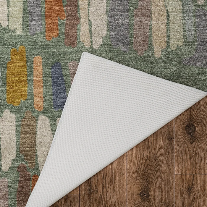 Dalyn Kenner Green KN5 6ft.6in. x 9ft.6in. Rect. Rug