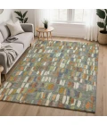 Dalyn Kenner Green KN5 6ft.6in. x 9ft.6in. Rect. Rug