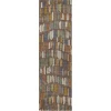 Dalyn Kenner Brown KN5 2ft.3in. x 7ft.6in. Rect. Rug