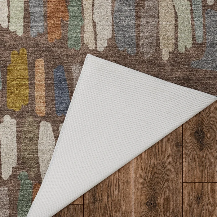 Dalyn Kenner Brown KN5 6ft.6in. x 9ft.6in. Rect. Rug