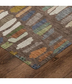 Dalyn Kenner Brown KN5 6ft.6in. x 9ft.6in. Rect. Rug