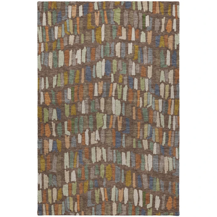 Dalyn Kenner Brown KN5 6ft.6in. x 9ft.6in. Rect. Rug