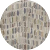 Dalyn Kenner Ivory KN5 8ft. x 8ft. Round Rug