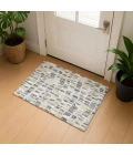Dalyn Kenner Ivory KN5 1ft.8in. x 2ft.6in. Rect. Rug
