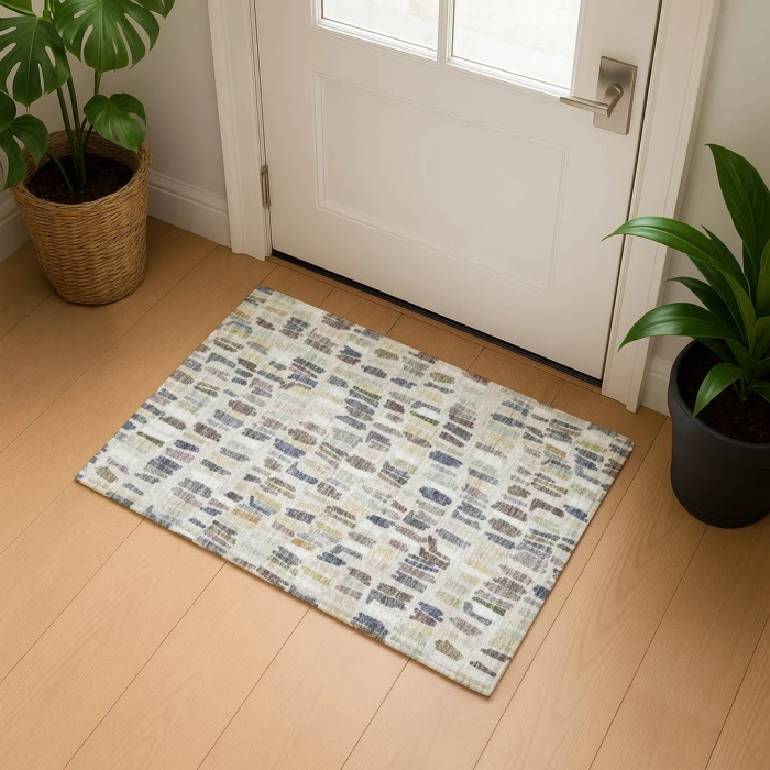 Dalyn Kenner Ivory KN5 1ft.8in. x 2ft.6in. Rect. Rug